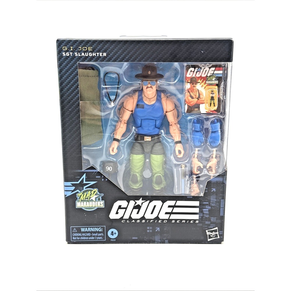 Hasbro GI Joe Classified Sgt Slaughter #129 Mad Marauders 6" Action Figure